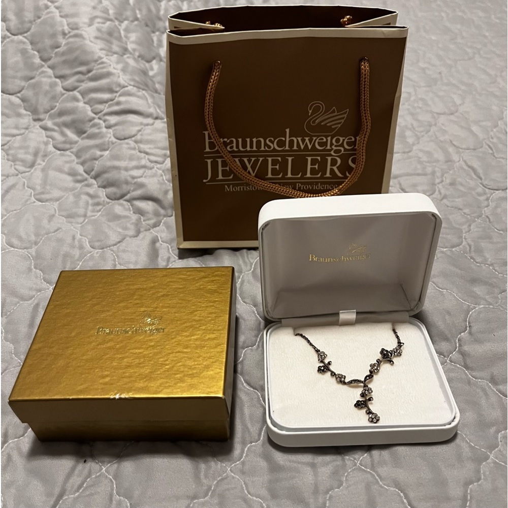 NIB Braunschweiger jewelers high end necklace